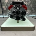 Mô hình động cơ V12 Twin Turbo tỉ lệ 1/6 - Thumbnail 7