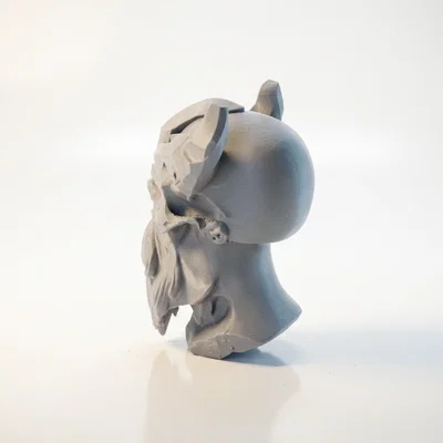Mô hình 3D Đầu Lâu Odin Viking Mythology - Tượng Nghệ Thuật Độc Đáo