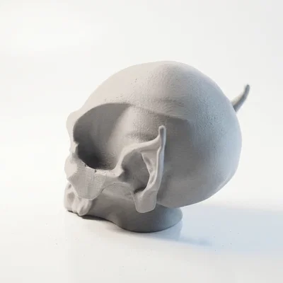 Mô hình 3D hộp sọ Nosferatu phong cách Gothic kinh dị