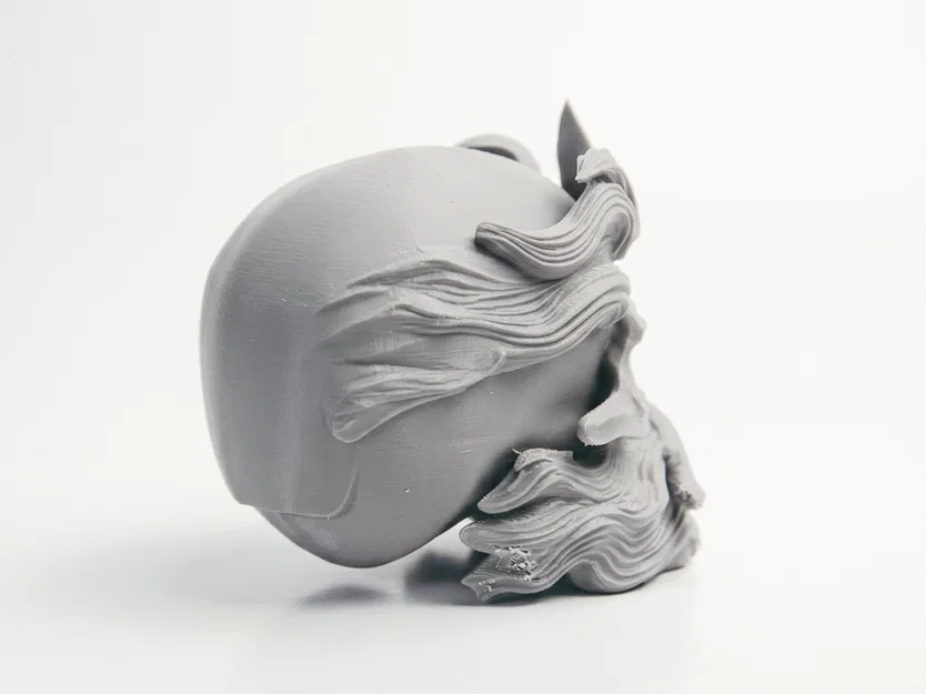 Mô hình điêu khắc 3D đầu lâu thần thoại Poseidon - Image 3