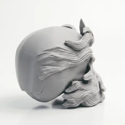 Mô hình điêu khắc 3D đầu lâu thần thoại Poseidon