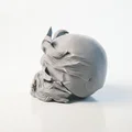 Mô hình điêu khắc 3D đầu lâu thần thoại Poseidon - Thumbnail 4