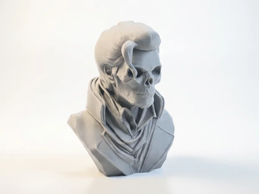 Mô hình 3D tượng bán thân đầu lâu MJ (MJ Skull Bust) - Image 1