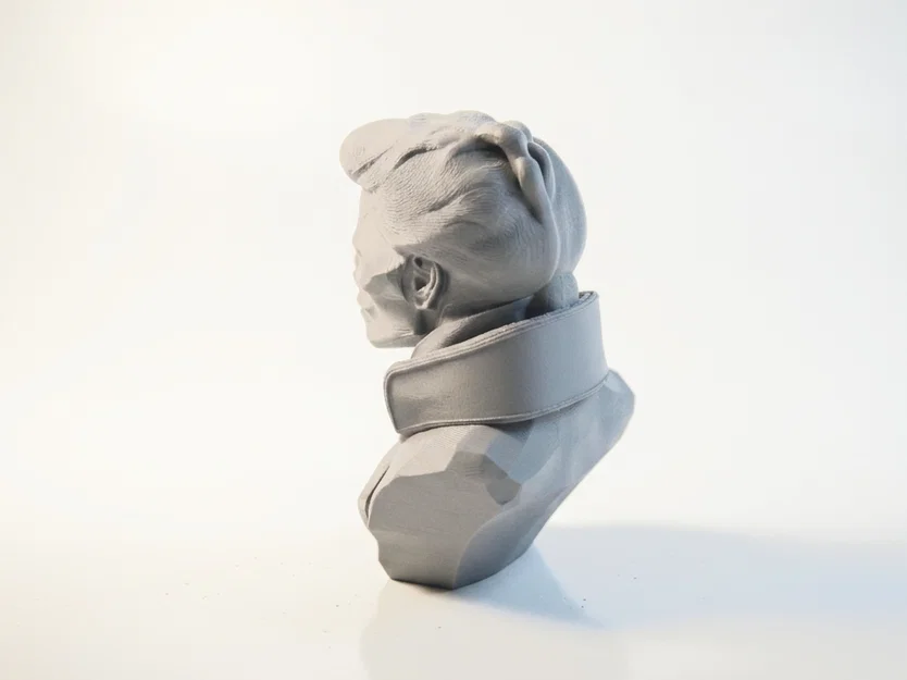 Mô hình 3D tượng bán thân đầu lâu MJ (MJ Skull Bust) - Image 2