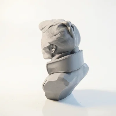 Mô hình 3D tượng bán thân đầu lâu MJ (MJ Skull Bust)