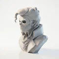 Mô hình 3D tượng bán thân đầu lâu MJ (MJ Skull Bust) - Thumbnail 3