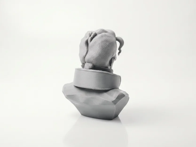 Mô hình 3D tượng bán thân đầu lâu MJ (MJ Skull Bust) - Image 4