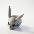 Mô hình Pikachu đầu lâu phong cách Gothic - File in 3D - Thumbnail 1