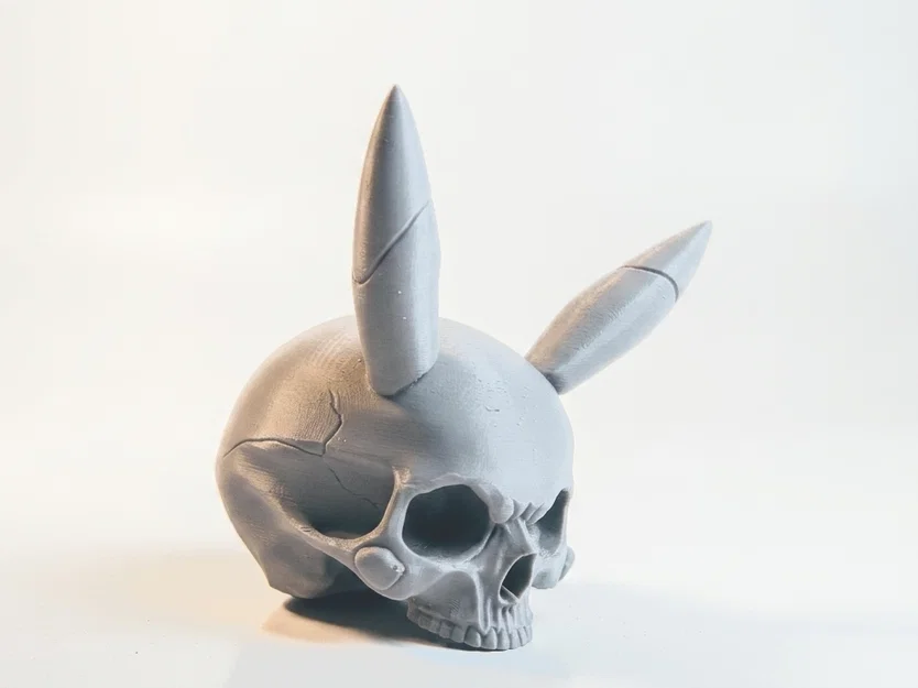 Mô hình Pikachu đầu lâu phong cách Gothic - File in 3D - Image 2