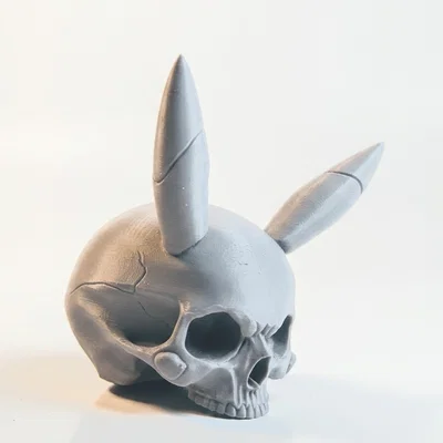 Mô hình Pikachu đầu lâu phong cách Gothic - File in 3D
