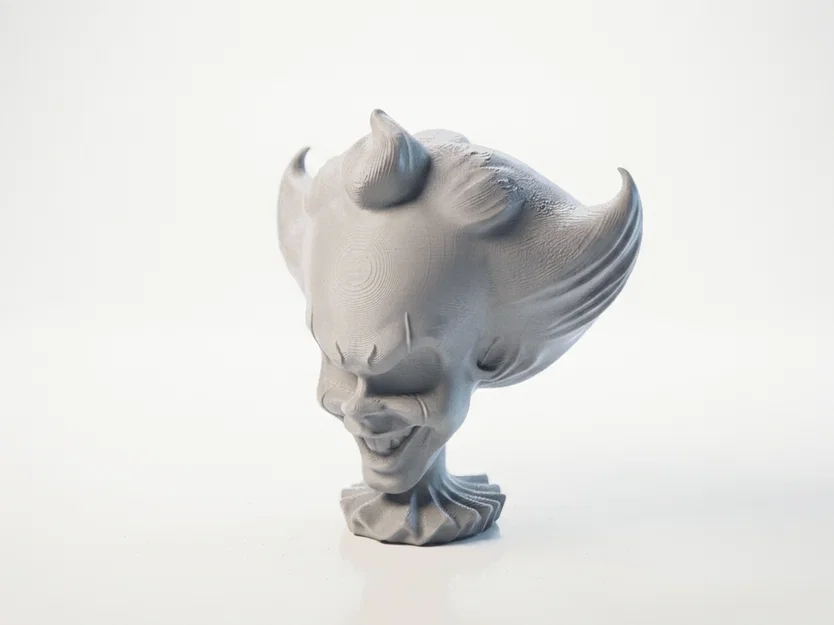 Mô hình đầu lâu Pennywise phong cách kinh dị in 3D - Image 1
