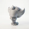 Mô hình đầu lâu Pennywise phong cách kinh dị in 3D - Thumbnail 1