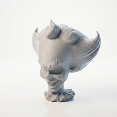 Mô hình đầu lâu Pennywise phong cách kinh dị in 3D