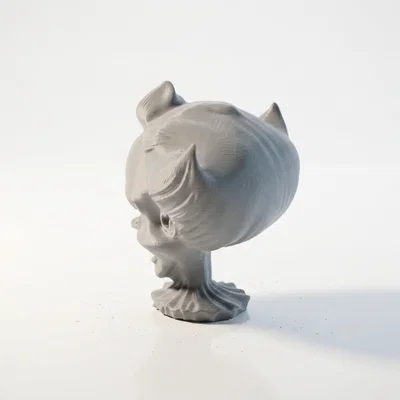 Mô hình đầu lâu Pennywise phong cách kinh dị in 3D