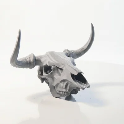 Mô hình điêu khắc 3D hộp sọ nhân ngưu Minotaur giả tưởng