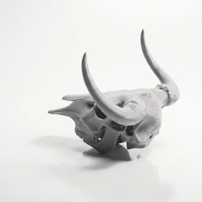 Mô hình điêu khắc 3D hộp sọ nhân ngưu Minotaur giả tưởng