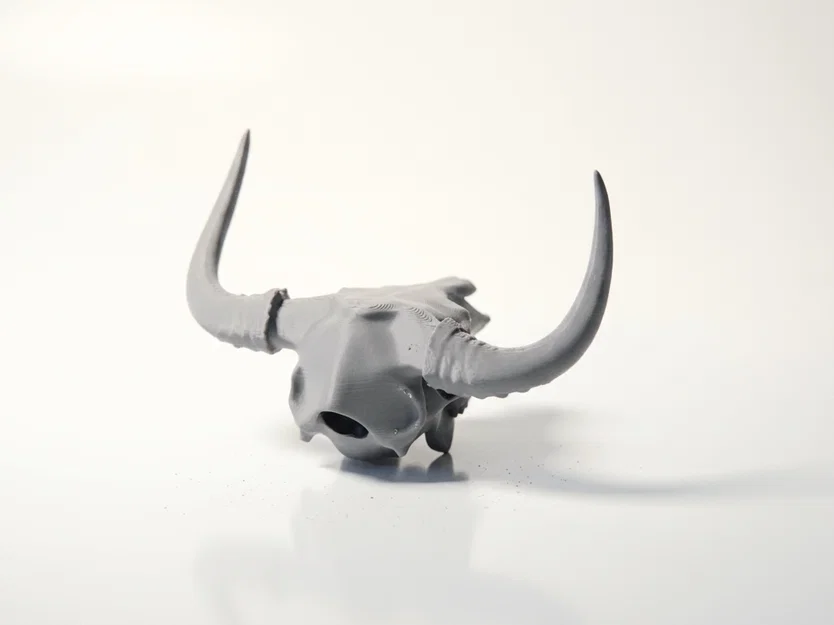 Mô hình điêu khắc 3D hộp sọ nhân ngưu Minotaur giả tưởng - Image 4