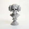 Mô hình tượng đầu lâu Princess Leia - Sản phẩm in 3D sưu tầm cho fan Star Wars - Thumbnail 1