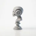 Mô hình tượng đầu lâu Princess Leia - Sản phẩm in 3D sưu tầm cho fan Star Wars - Thumbnail 4