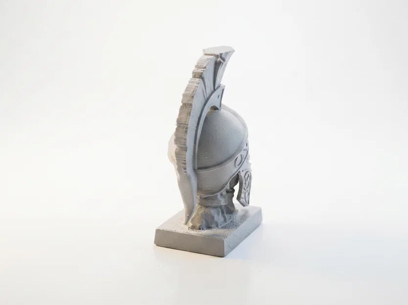 Mô hình 3D Điêu khắc Đầu lâu Chiến binh Spartan Leonidas - Image 4