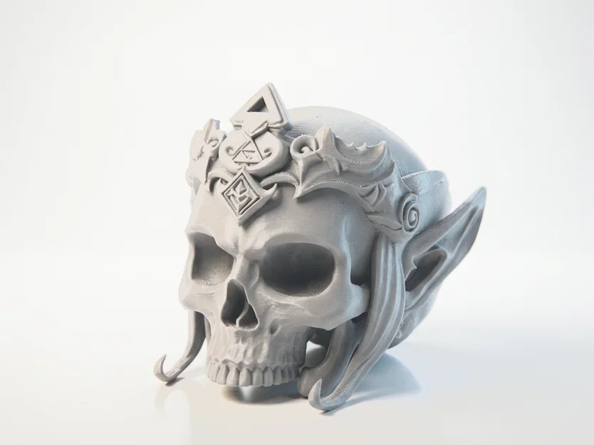 Mô hình 3D In Được: Hộp Sọ Công Chúa Zelda Theo Phong Cách Fantasy Gaming - Image 1