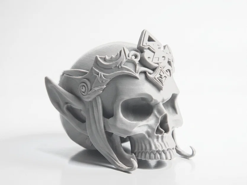 Mô hình 3D In Được: Hộp Sọ Công Chúa Zelda Theo Phong Cách Fantasy Gaming - Image 2