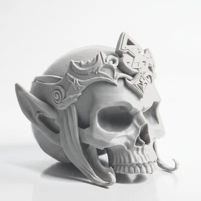 Mô hình 3D In Được: Hộp Sọ Công Chúa Zelda Theo Phong Cách Fantasy Gaming