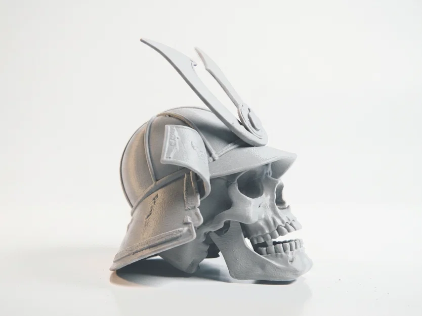 Mô hình đầu lâu chiến binh Samurai Nhật Bản in 3D - Image 2