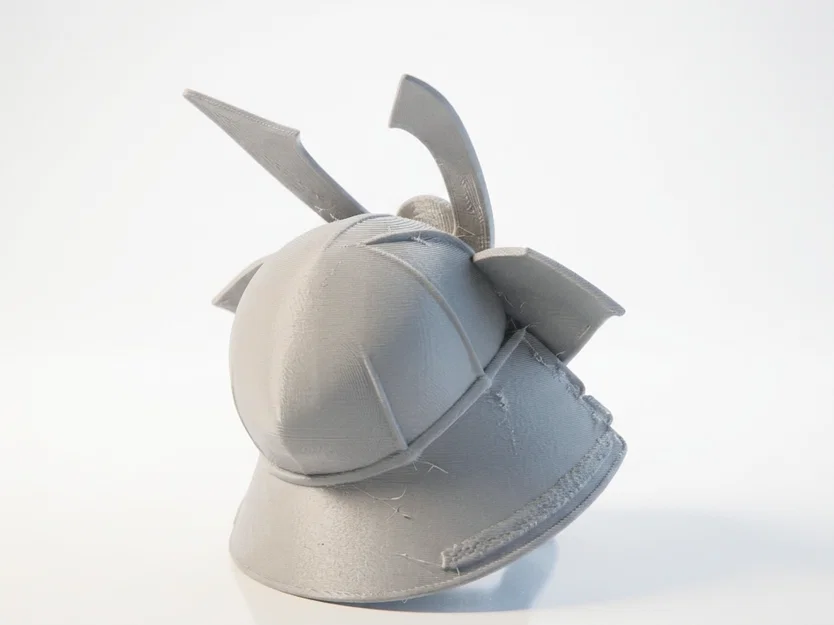 Mô hình đầu lâu chiến binh Samurai Nhật Bản in 3D - Image 3