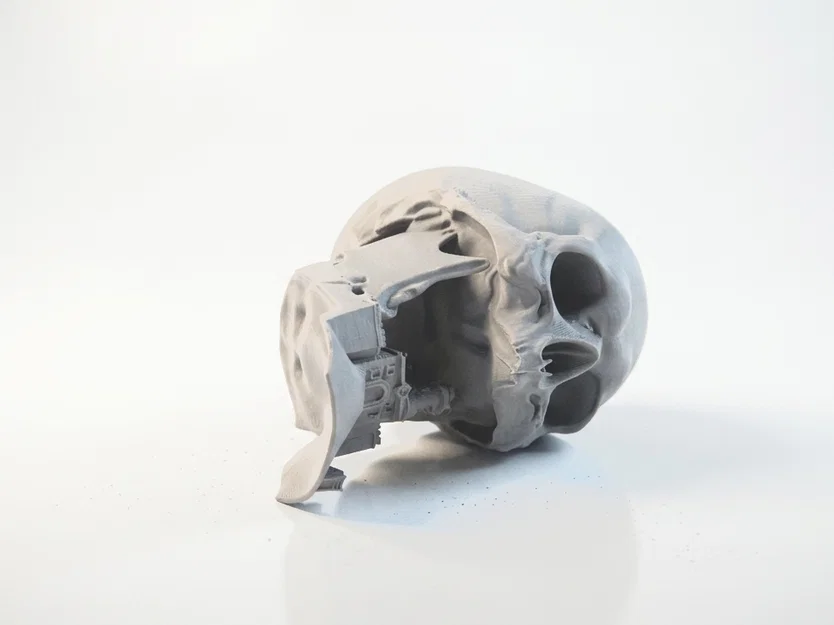 Mô hình 3D Lâu đài Đầu lâu phong cách Gothic đầy ấn tượng - Image 2
