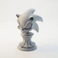 Mô hình Đầu lâu Sonic phong cách Gothic - File in 3D sưu tầm độc đáo - Thumbnail 1
