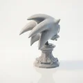 Mô hình Đầu lâu Sonic phong cách Gothic - File in 3D sưu tầm độc đáo - Thumbnail 3