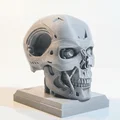 Mô hình 3D in ấn: Hộp sọ người máy Terminator Cyborg - Thumbnail 2