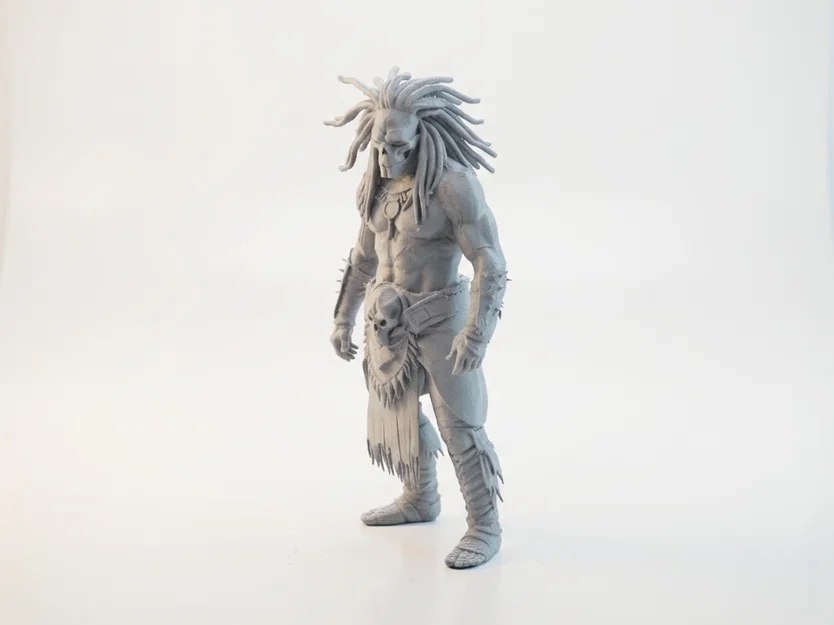 Mô hình Chiến binh Đầu lâu Fantasy - File in 3D nghệ thuật - Image 1