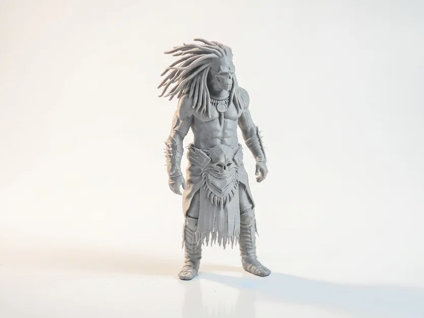 Mô hình Chiến binh Đầu lâu Fantasy - File in 3D nghệ thuật - Image 2
