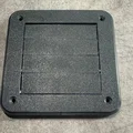 Lưới Thông Gió Lá Lật 150mm x 150mm - Giải Pháp Thông Khí In 3D - Thumbnail 1