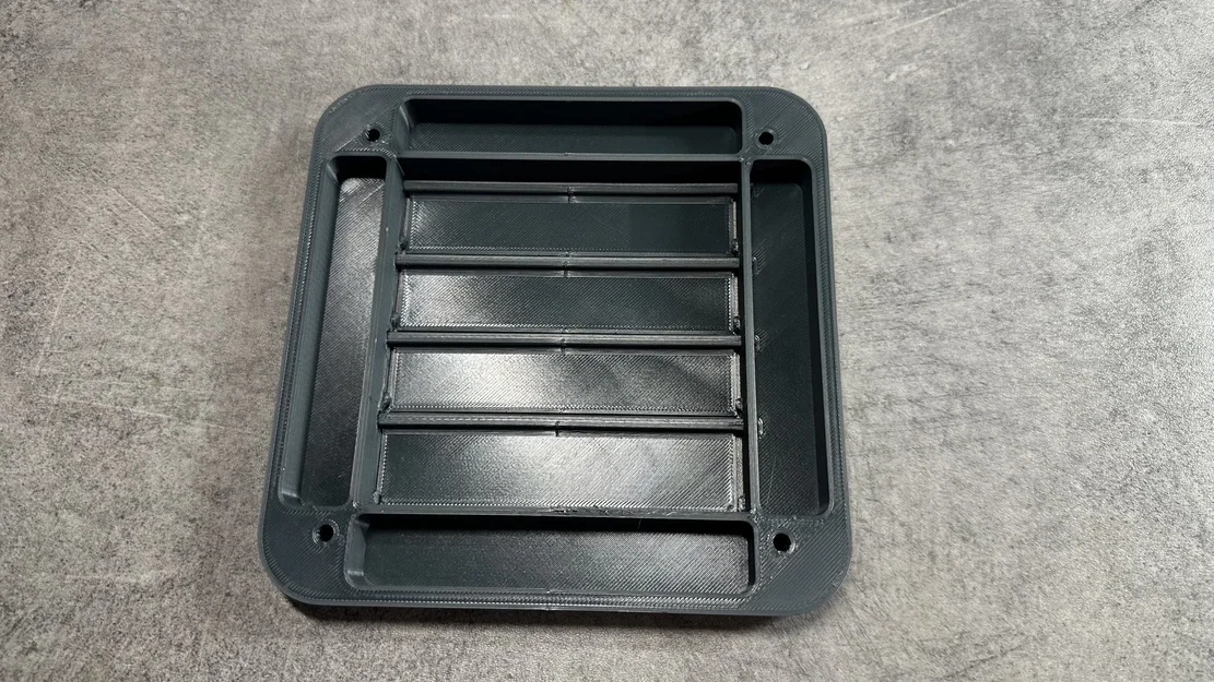 Lưới Thông Gió Lá Lật 150mm x 150mm - Giải Pháp Thông Khí In 3D - Image 2