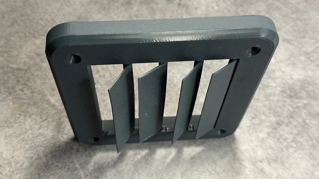 Lưới Thông Gió Lá Lật 150mm x 150mm - Giải Pháp Thông Khí In 3D - Image 3