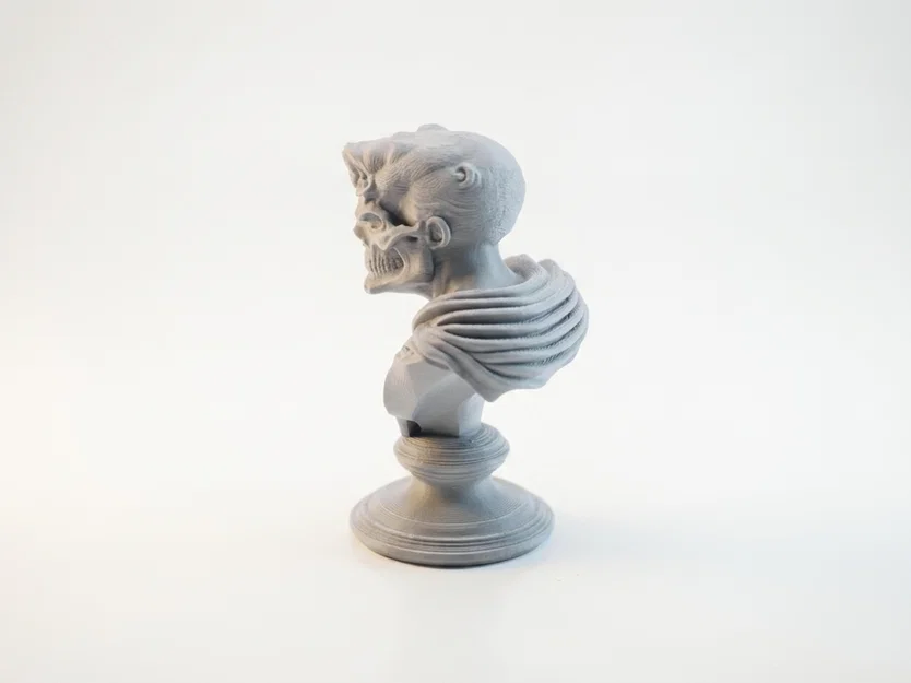 Mô hình đầu lâu Superman (Superman Skull Bust) - Tác phẩm điêu khắc in 3D dành cho fan hâm mộ - Image 4