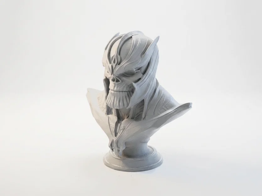 Mô Hình Tượng Bán Thân Thanos Marvel In 3D - Image 1