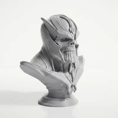 Mô Hình Tượng Bán Thân Thanos Marvel In 3D