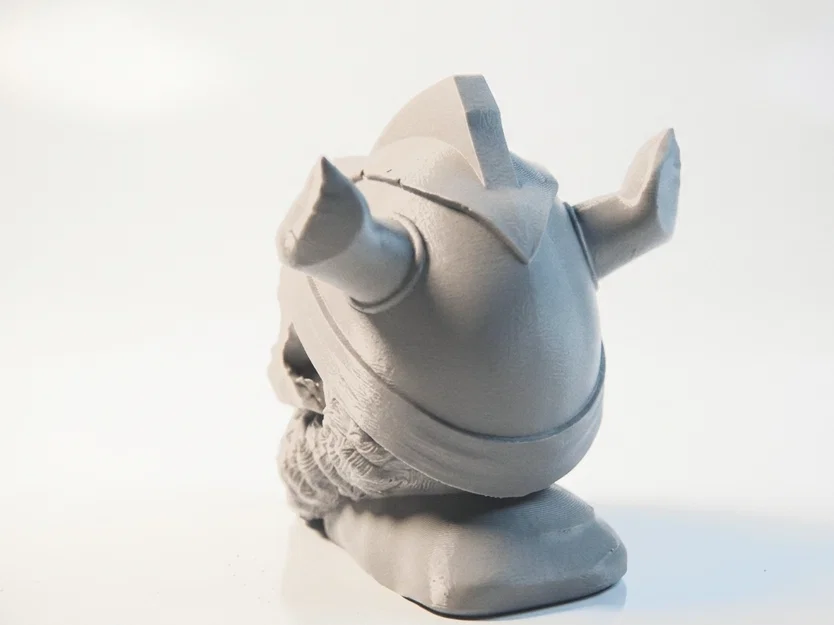 Tượng Chiến Binh Đầu Lâu Viking - Mô Hình In 3D Chi Tiết - Image 3
