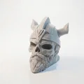 Tượng Chiến Binh Đầu Lâu Viking - Mô Hình In 3D Chi Tiết - Thumbnail 4