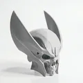 Mô hình điêu khắc hộp sọ Wolverine phong cách giả tưởng (Sẵn sàng in 3D) - Thumbnail 2