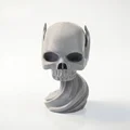Tượng Đầu Lâu Wavy Gothic - Mô Hình In 3D Nghệ Thuật - Thumbnail 1