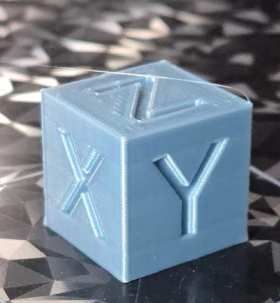 Khối lập phương hiệu chuẩn XYZ-ABC-21mm Cube chuẩn xác cho máy in 3D - Image 1