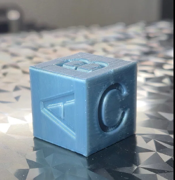 Khối lập phương hiệu chuẩn XYZ-ABC-21mm Cube chuẩn xác cho máy in 3D - Image 2