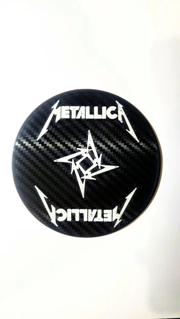 Miếng lót ly Metallica in 3D độc đáo cho fan hâm mộ - Image 2