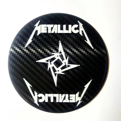 Miếng lót ly Metallica in 3D độc đáo cho fan hâm mộ