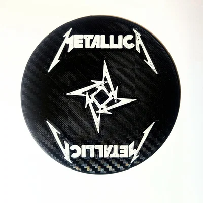 Miếng lót ly Metallica in 3D độc đáo cho fan hâm mộ
